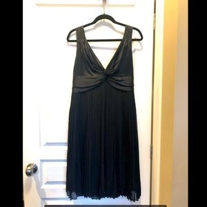 Black Peter Nygard vintage style dress size 10
